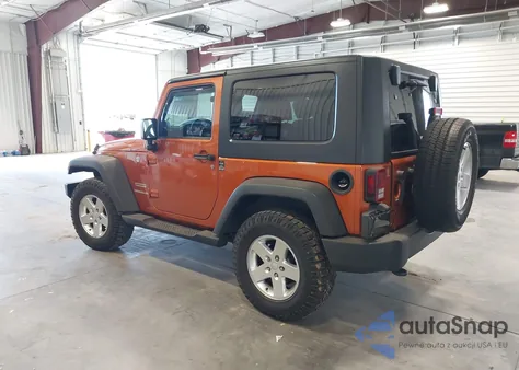 2010 Jeep Wrangler Sport z USA, uszkodzony, nr VIN 1J4GA2D13AL218714